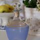 50s blue granite decanter