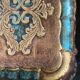 Florentine top wood painted vintage