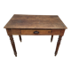 Table de bistrot en chêne massif -1m