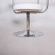 Pair of white swivel chairs - 1940s czechia