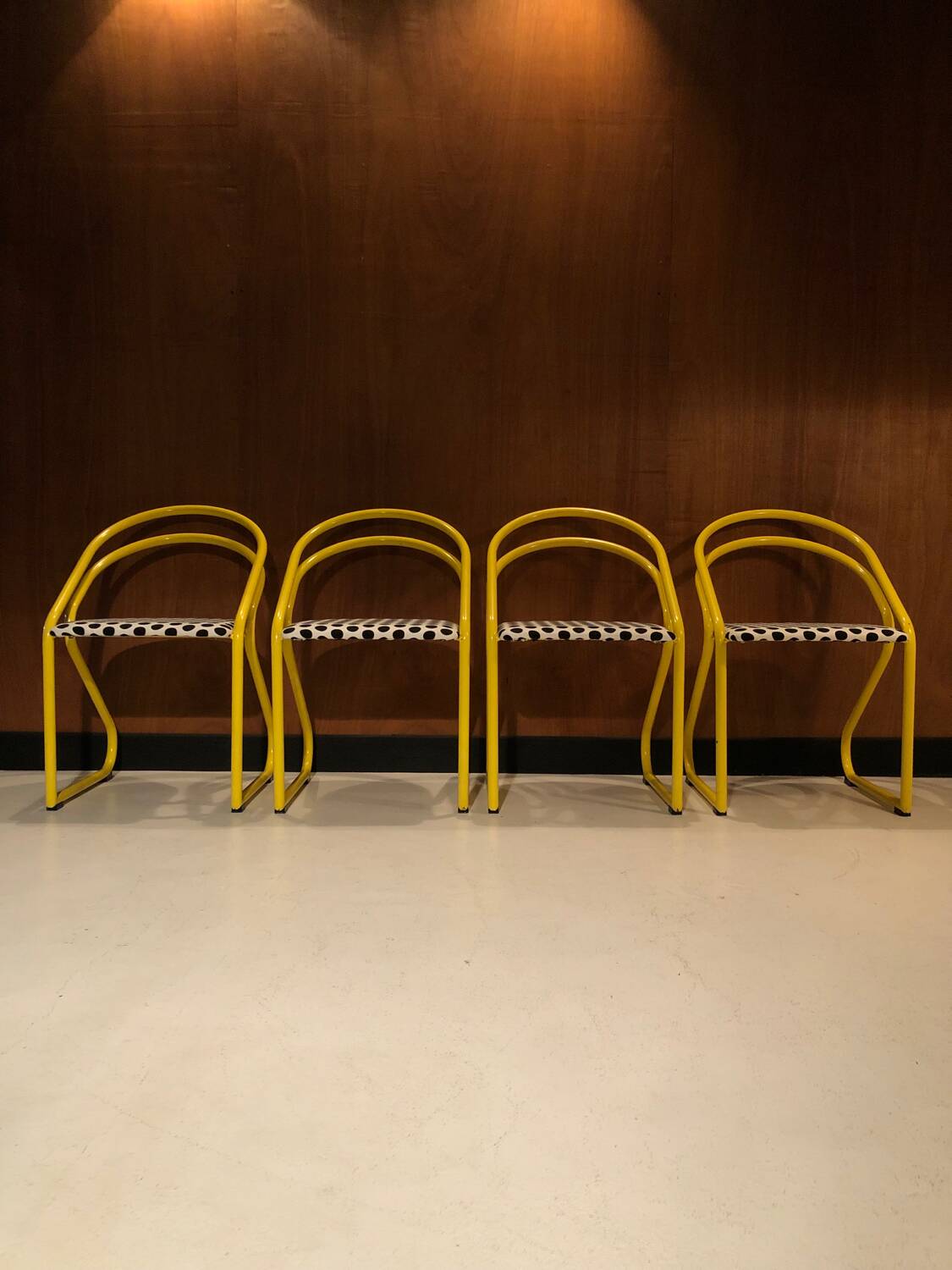 4 vintage chairs circa 1980