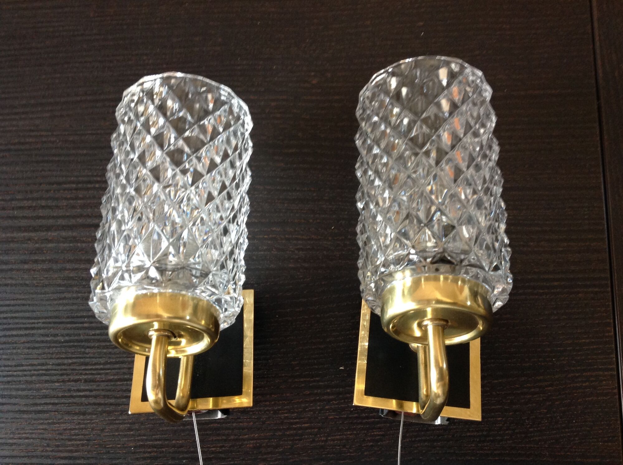 Pair of wall lights - 60s/70s