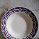 Assorted eight old plates of Badonviller and Mill of Wolves