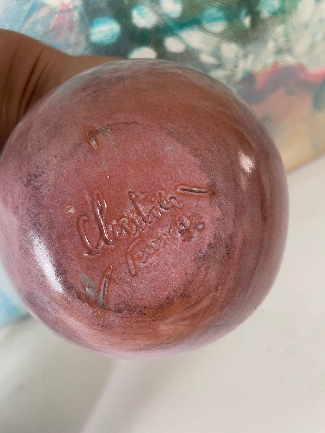 Vase Brothers Cloutier signed