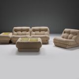 Great Vintage Nuvolone set in bouclé by Rino Maturi for MiMo Padova Italy