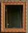 Small wall mirror in gilded wood.