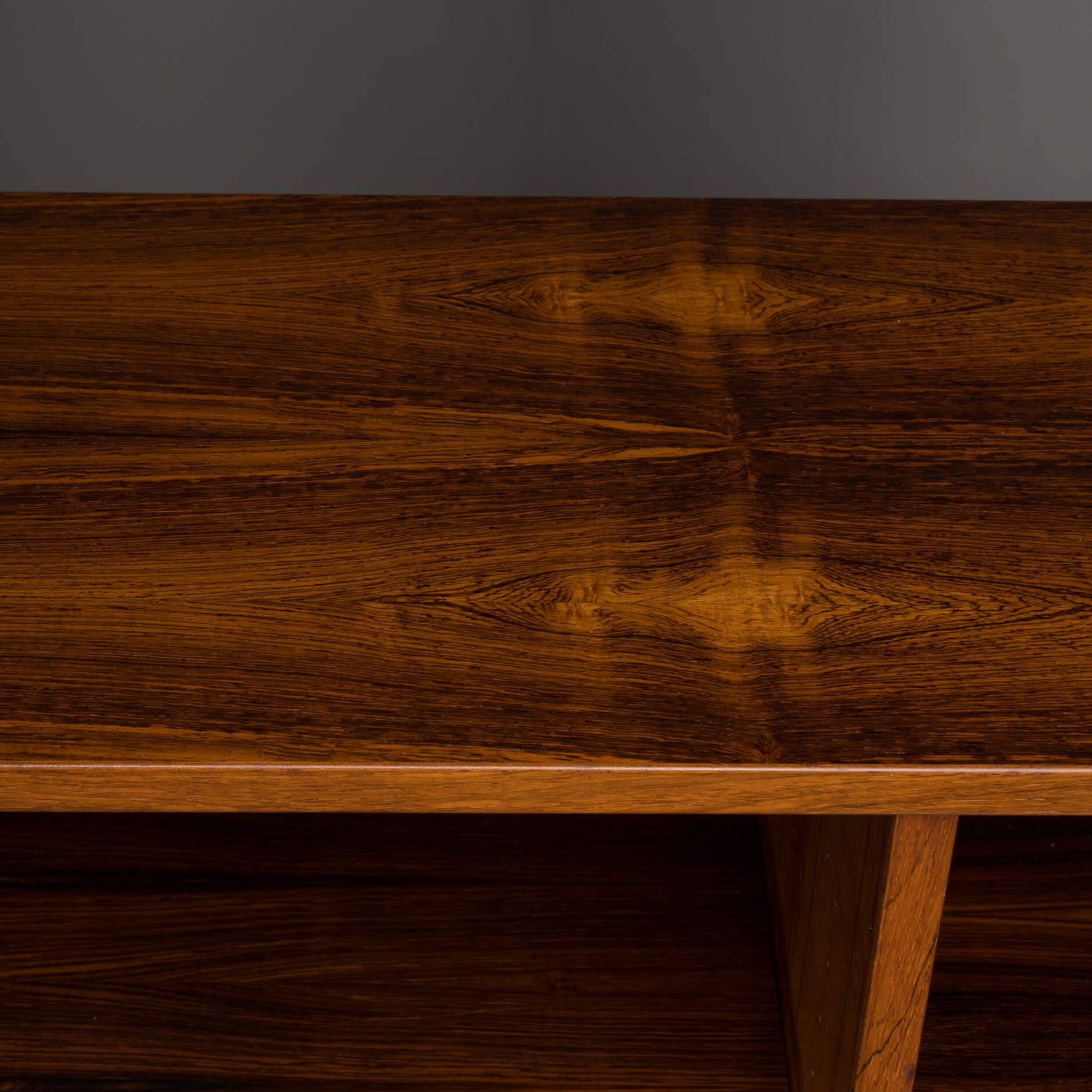 Danish midcentury modern  Rosewood Bookcase by Hundevad & Co, 1960s