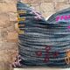 Handmade Moroccan Kilim cushion cover: Bohemian decorative cushion