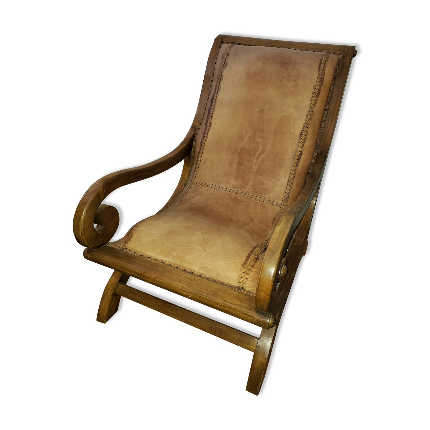 Colonial planter chair