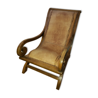 Colonial planter armchair