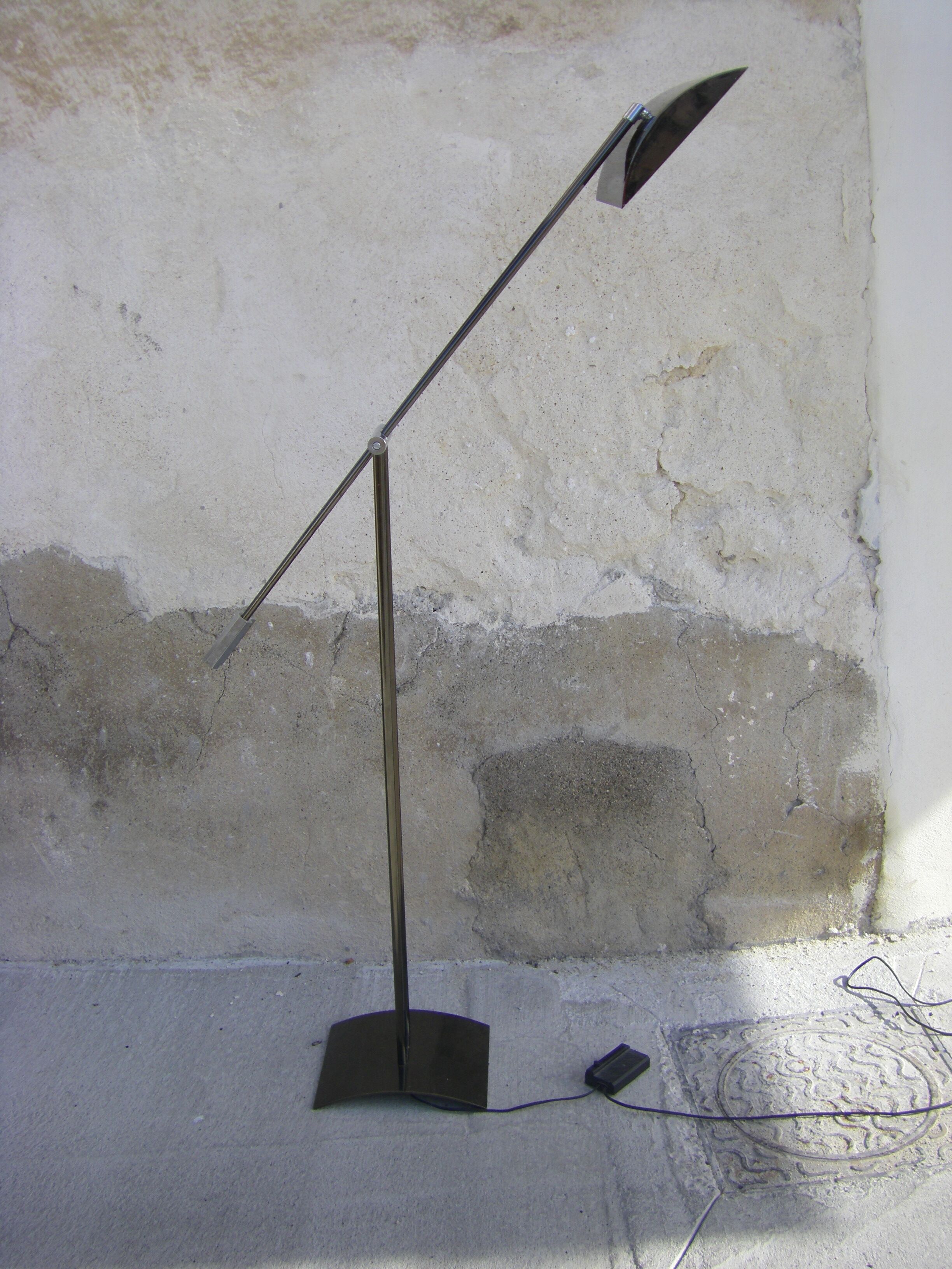 Vintage living room floor lamp