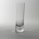 Set of 6 Transparent Murano Glass Cocktail Glasses with Bubble – Vintage Italian Crystal, 1970s