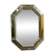 Vintage Spanish Neoclassical Hollywood Regency Octagonal Wall Mirror, Spain