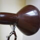 Lamp architect with lampshade in enamelled plate and 2 articulated arms brand ledu
