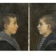 Oil portraits - lovely pair of children's portraits