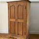 Small Provençal-style oak wardrobe