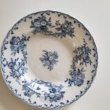 2 hollow plates Bertha Sarreguemines