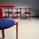 4 refurbished vintage chairs