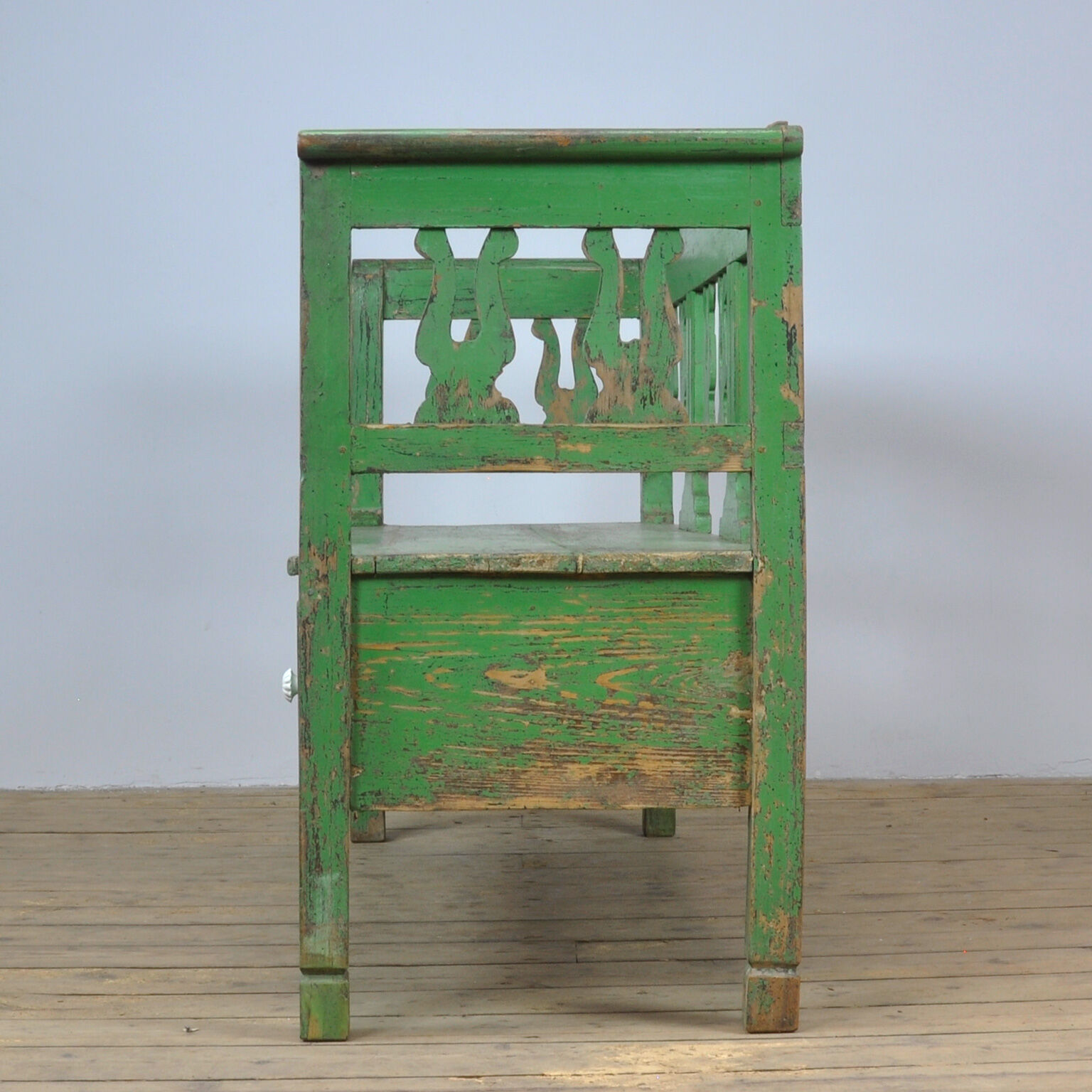 Antique box bench, 1920's