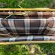 Deckchair, Lafuma camp bed, 70s