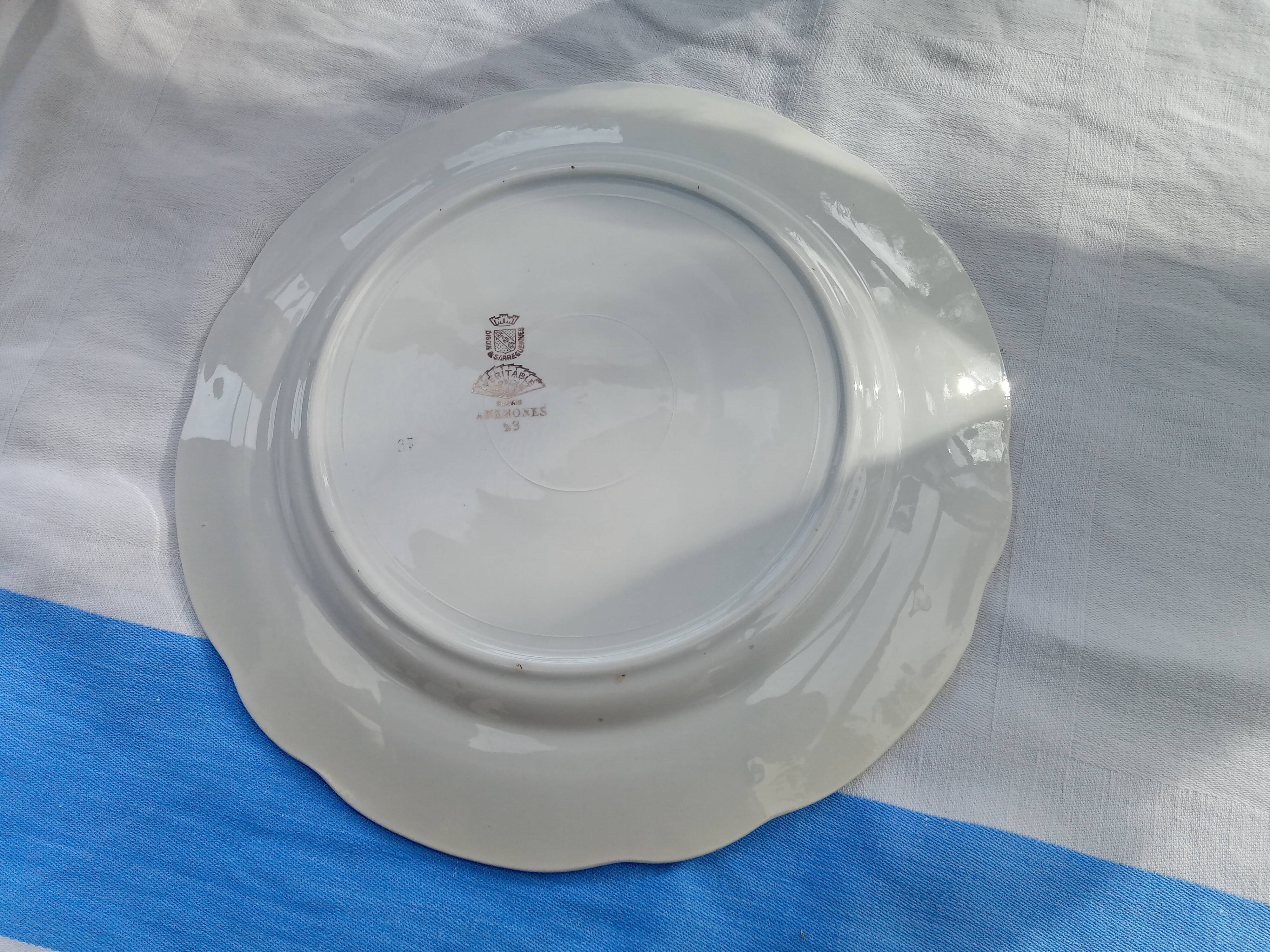 6 Anemone / Digoin flat plates