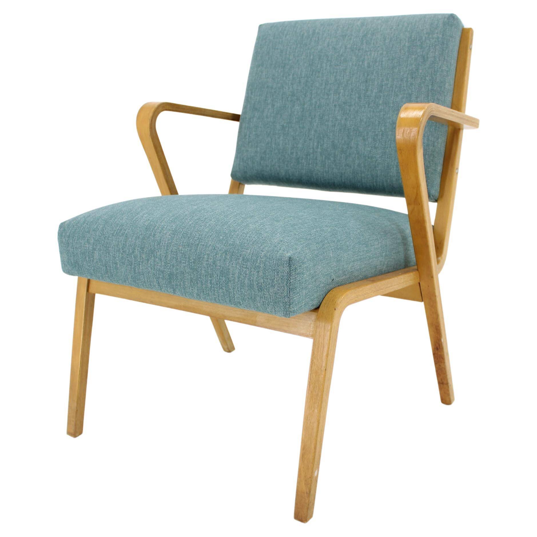 1960s Selman Selmanagic armchair by VEB Deutsche Werkstätten Hellerau, Germany