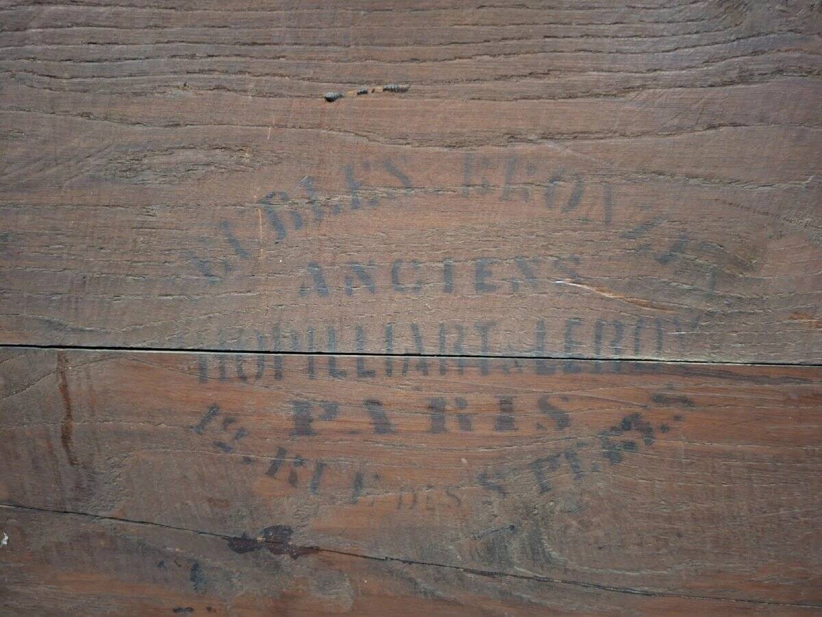 Secretary in a week planner style from the Louis XVI period in marquetry (to be restored)