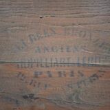 Secretary in a week planner style from the Louis XVI period in marquetry (to be restored)