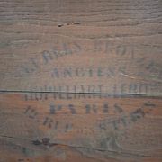 Secretary in a week planner style from the Louis XVI period in marquetry (to be restored)