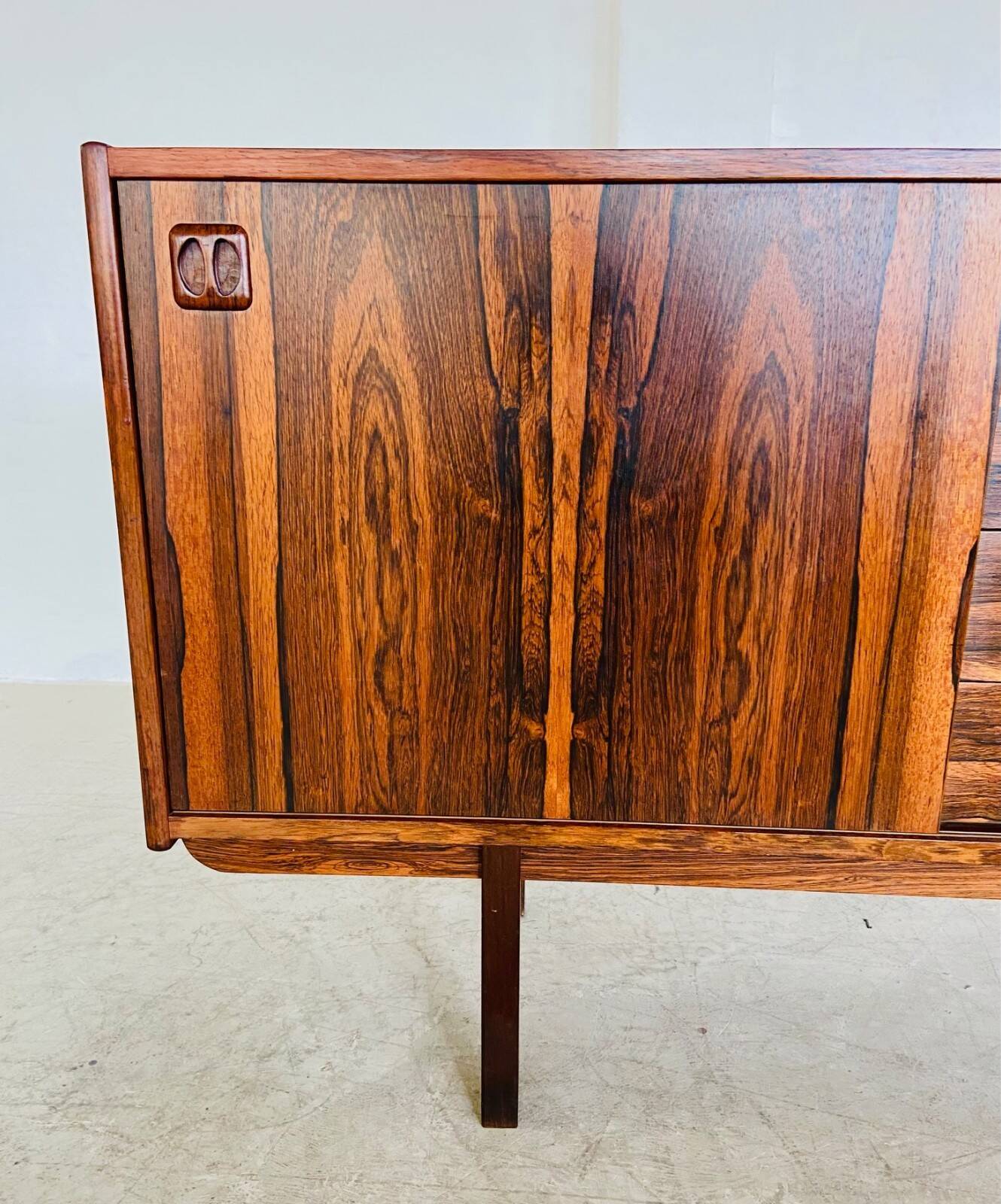 Vintage retro Danish mid-century rosewood sideboard by Kai Winding 1960s