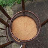 Pair lounge chairs wood from the 50/60