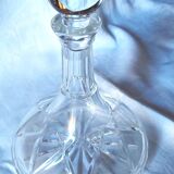Cut crystal carafe with beautiful stopper