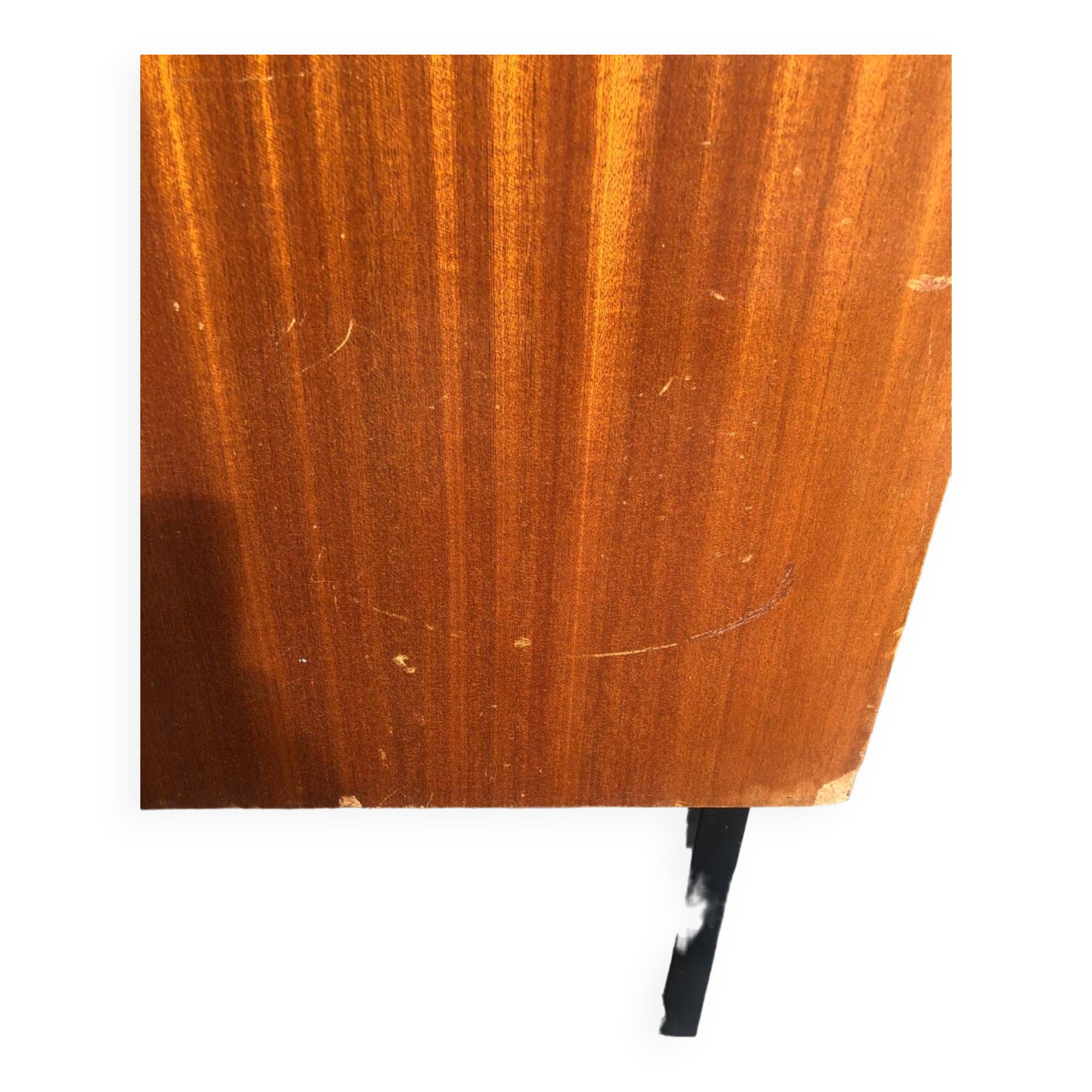 Sideboard with sliding glass doors