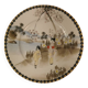 Japanese Kutani Hand-Painted Porcelain Plate