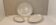 3 antique dishes SFP porcelain France
