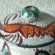 Soupiere ceramic broth vallauris decor vintage fish
