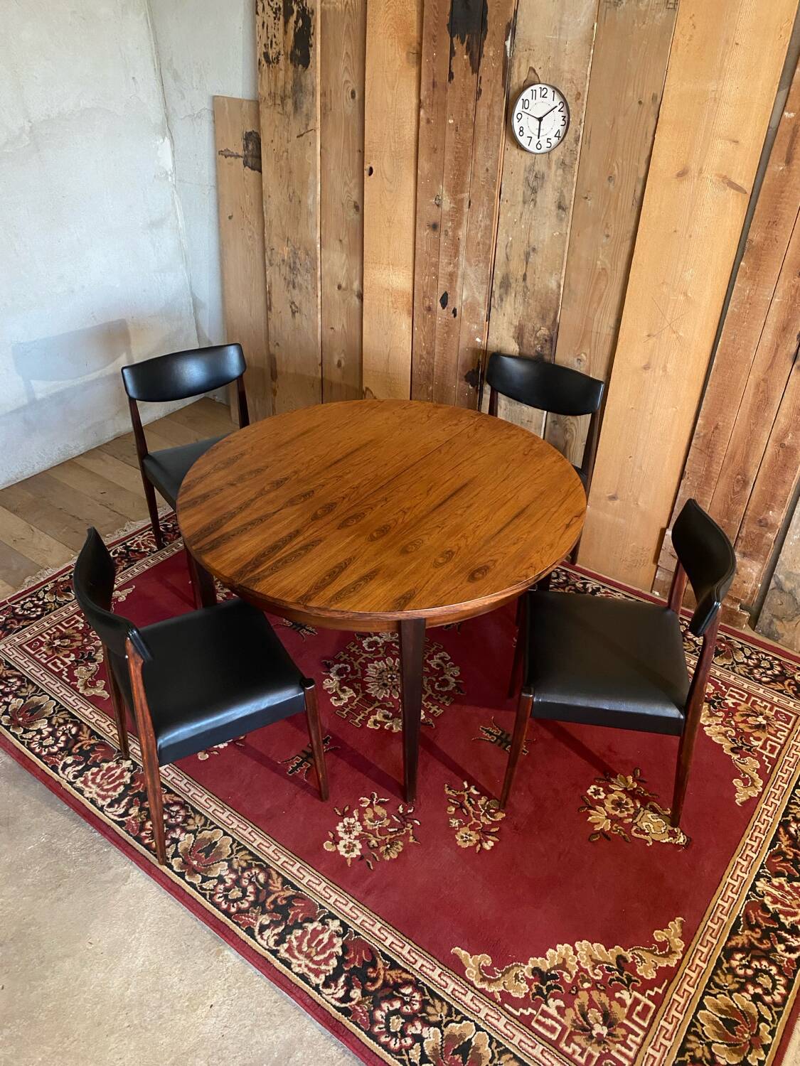 Scandinavian table and chairs from the 60s/70s