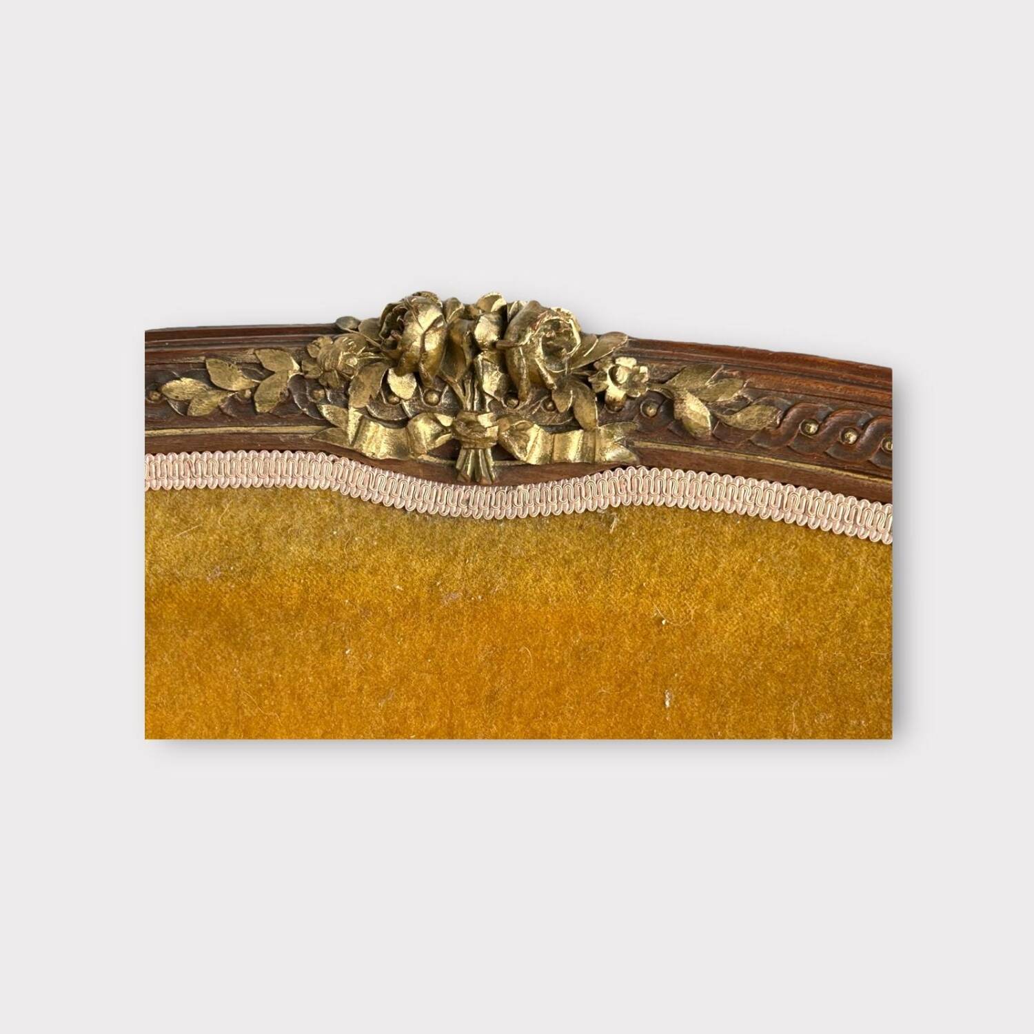 Louis XVI Style Bench - Chaise Longue - Daybed in Mahogany from the Napoleon III Period