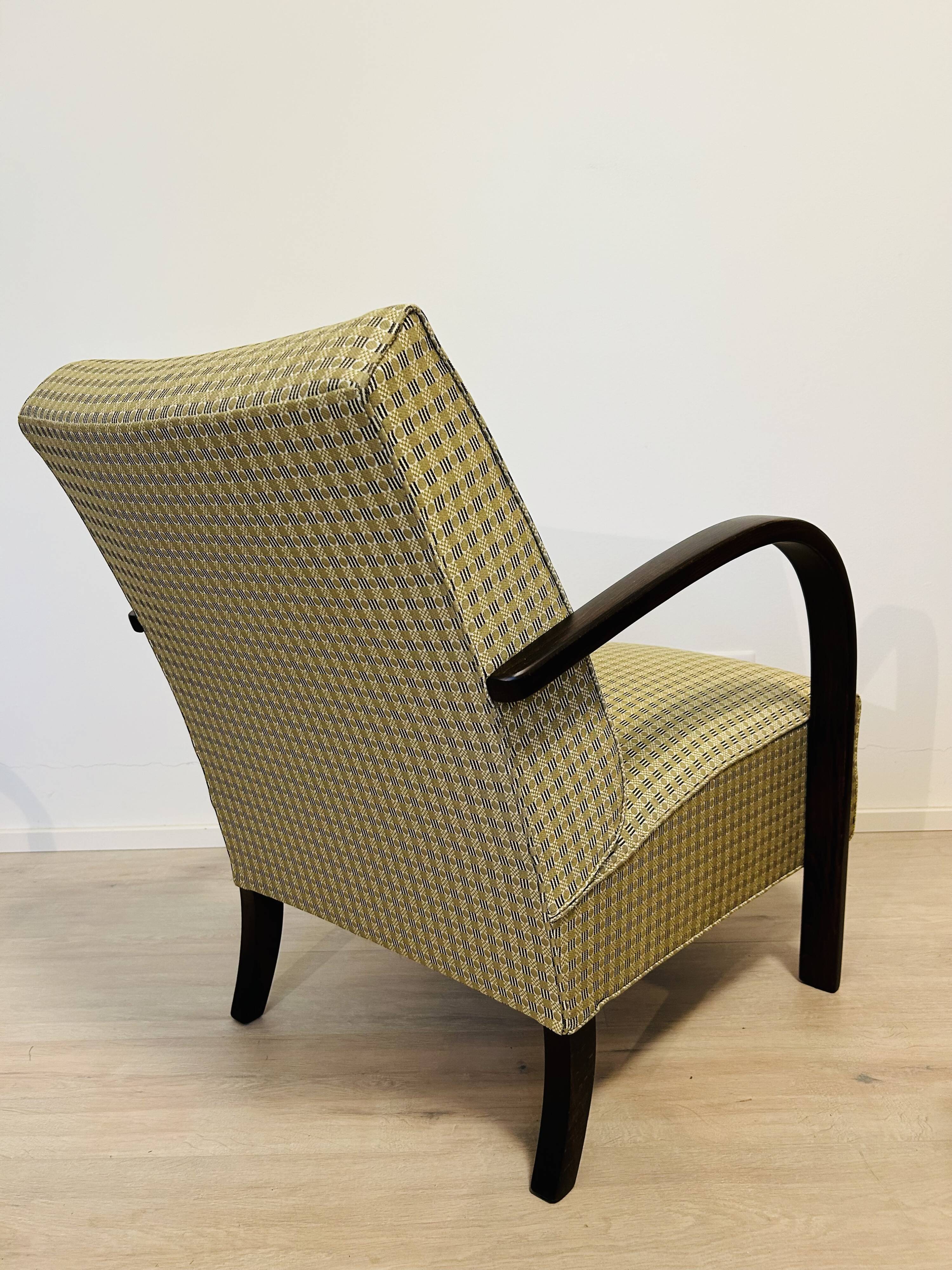 Fully Restored Thonet Lounge Armchair 1950's
