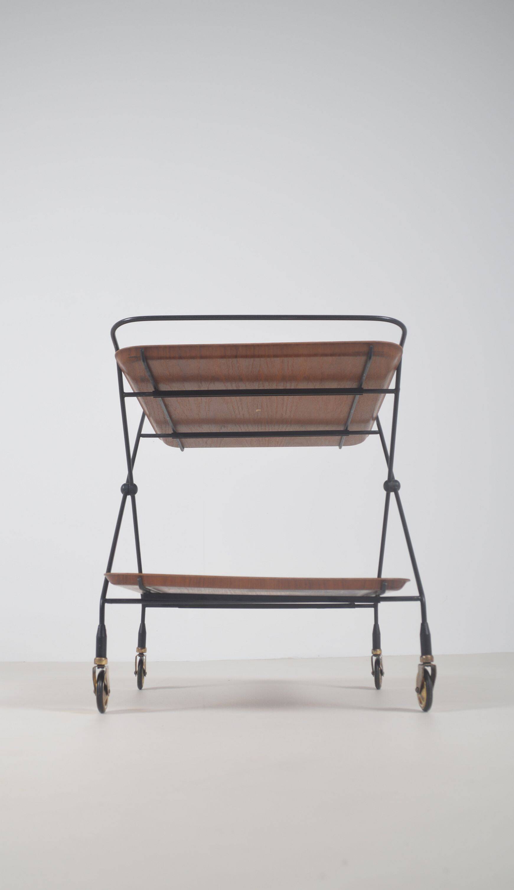 Swedish trolley designed by Paul Nagel for Jie Gantofta, 1960s