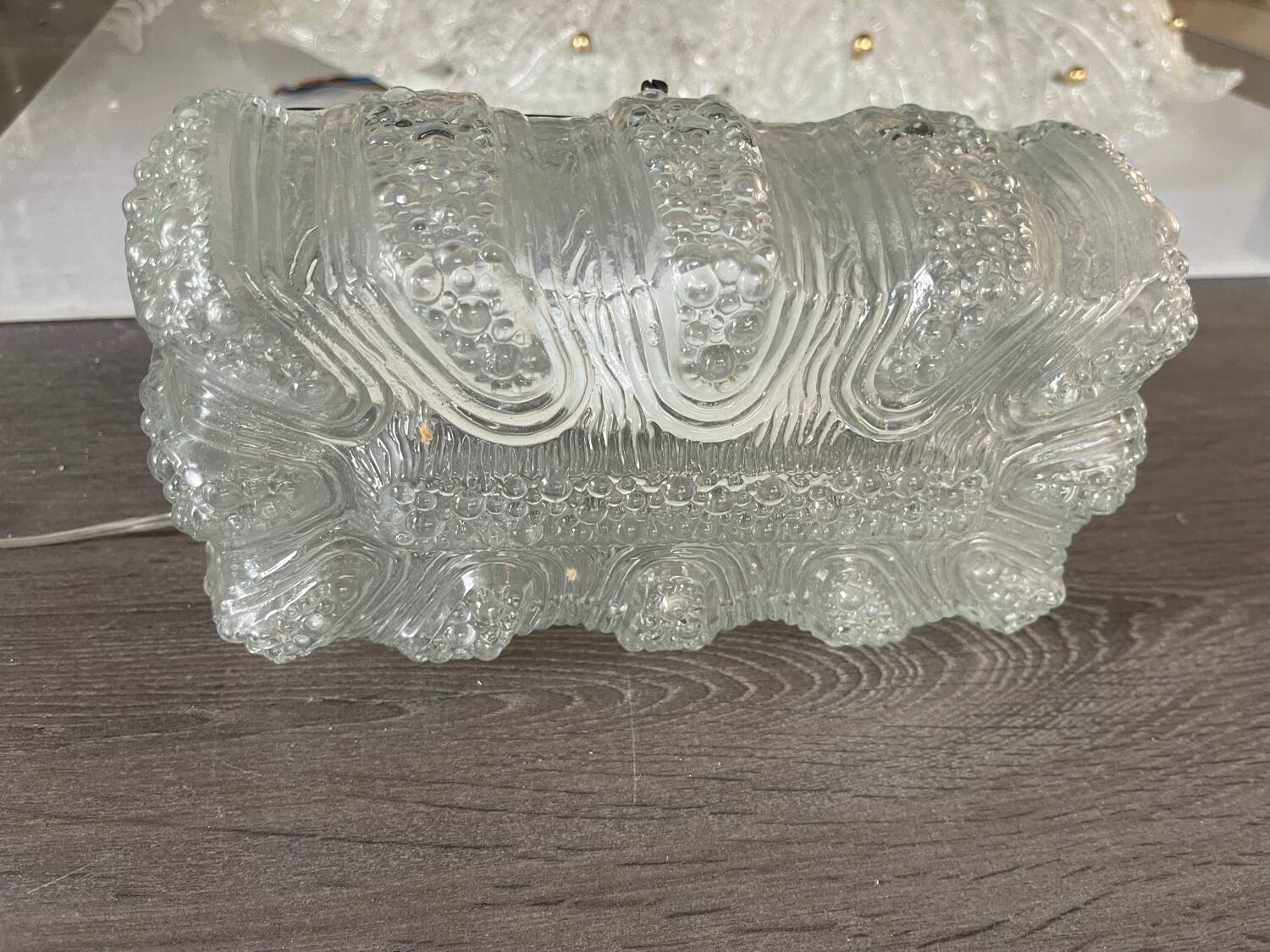 Crystal Glass Sconces Set of 12 by Staff Germany 1970’s