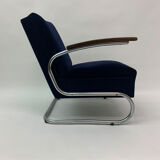 Bauhaus chrome armchair type s-411 by W. Gispen for Mücke Melder 1930