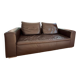 Bo concept chocolate leather 3-seater sofa, very good condition