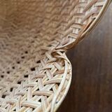 Hanging lamp wicker flower