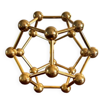 Atome laiton doré