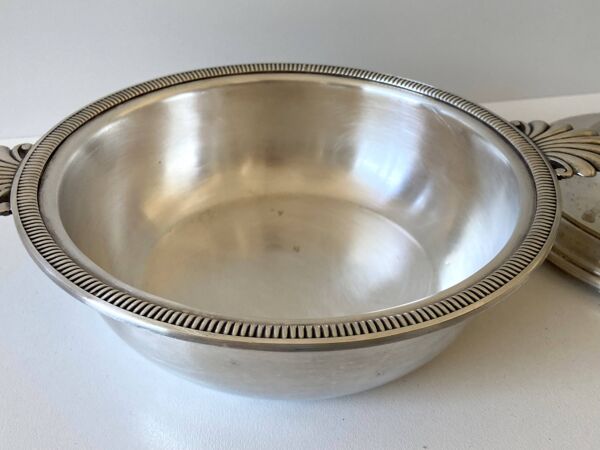 Soupière, légumier style Louis XVI époque 1900, Maitre Orfèvre Morin Georges