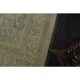 1970s Vintage Persian Handmade Wool Cotton Orange Area Rug 293x382