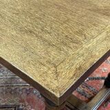 1950s oak coffee table