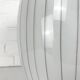 Large Murano glass table lamp with lined pattern 1950-60