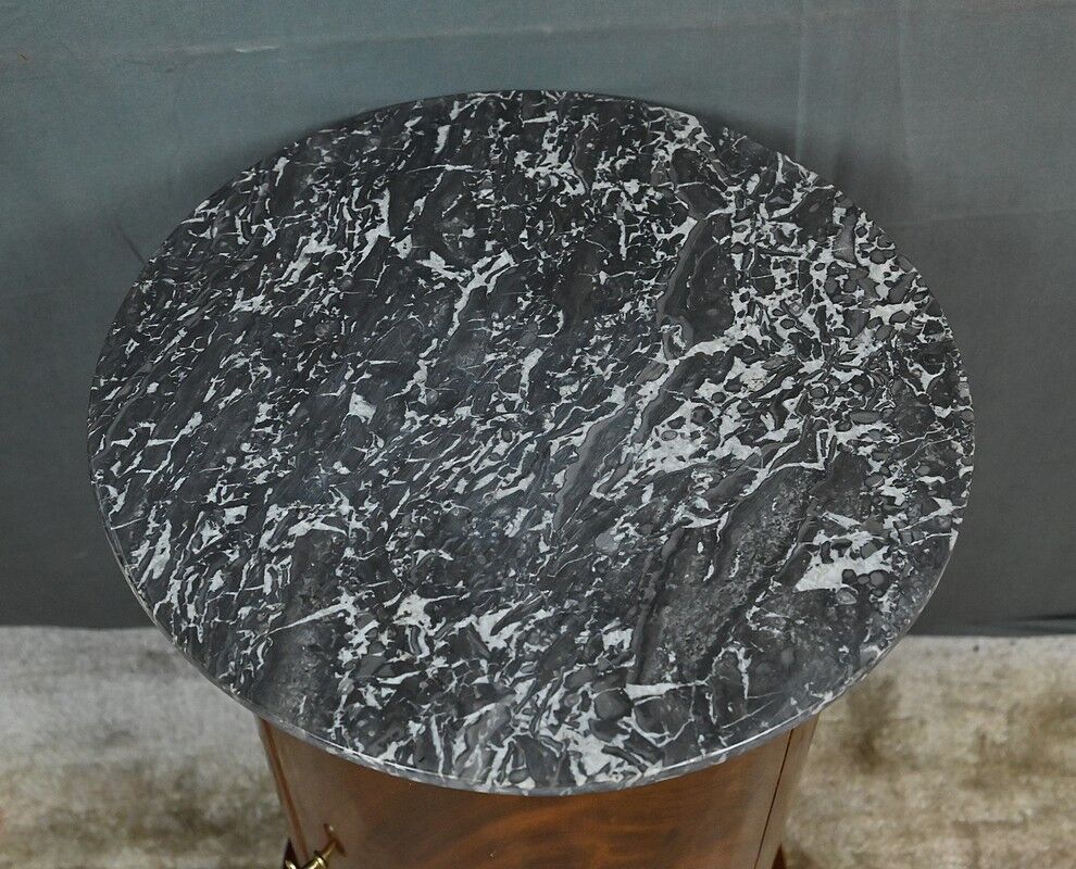 Mahogany bed, Empire style – late 19th century